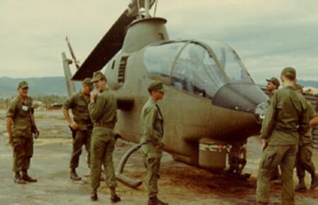 Image: AH-1G at Duc Pho