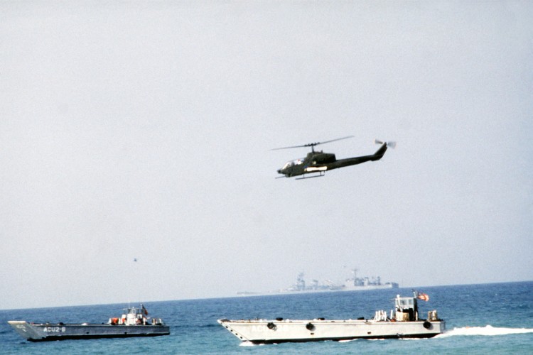 Image: U.S. Marines AH-1J Sea Cobra Helicopter