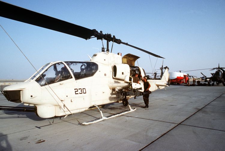 Image: U.S.M.C. AH-1 Sea Cobra Helicopter