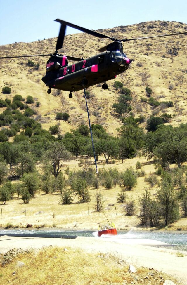 Image: California Army National Guard CH-47 Chinook helicopter