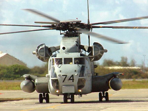 Image: U.S.M.C. CH-53 Helicopter