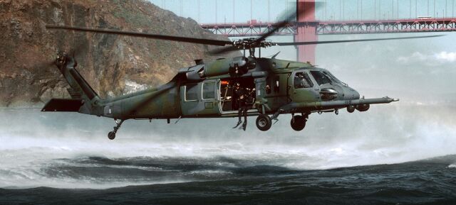 Image: USAF HH-60G Pave Hawk helicopter