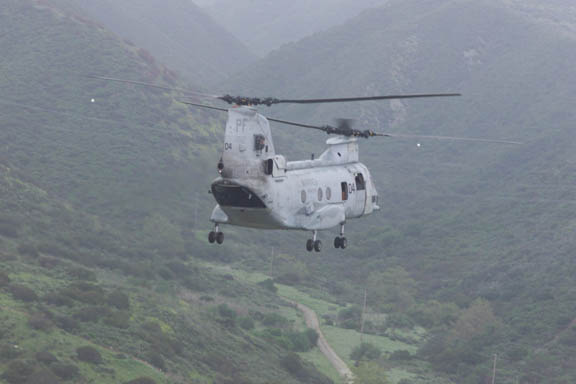 Image: CH-46 Sea Knight Helicopter