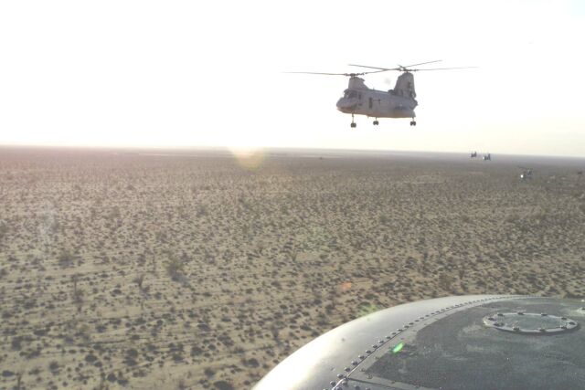 U.S. Marines CH-46