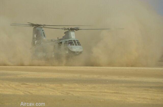U.S. Marine Corps CH-46 Helicopter