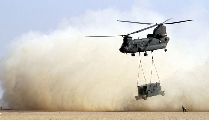Image: CH-47 Chinook Helicopter