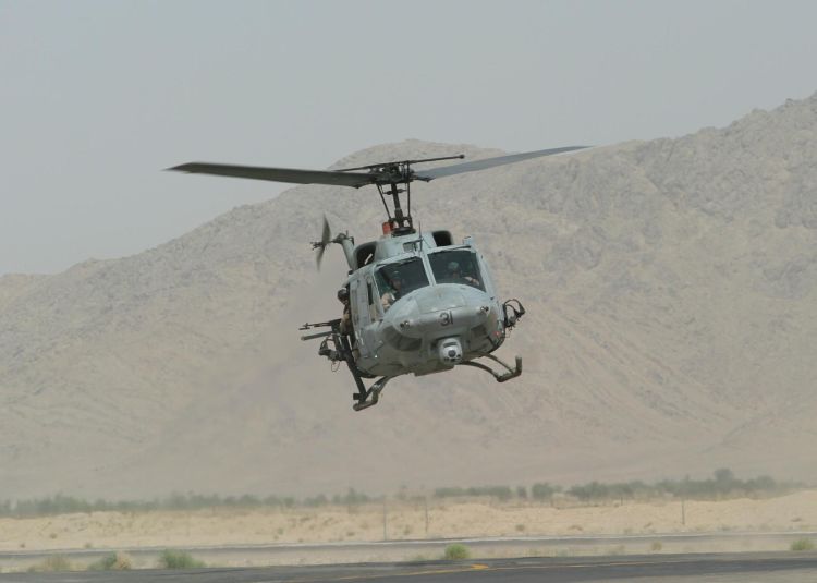 Image: U.S.M.C. UH-1N Huey Helicopter