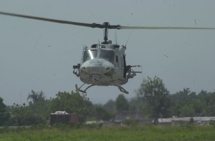 USMC UH-1N Huey Helicopter