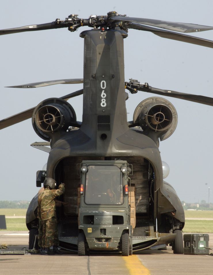 Image U.S. Army CH-47 Chinook Helicopter