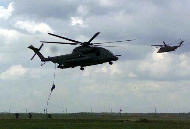 Image: MH-53 Pave Low Helicopter