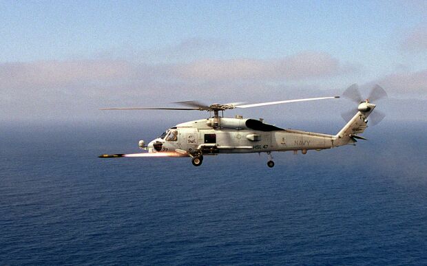 Image: U.S. Navy SH-60 Seahawk Helicopter.
