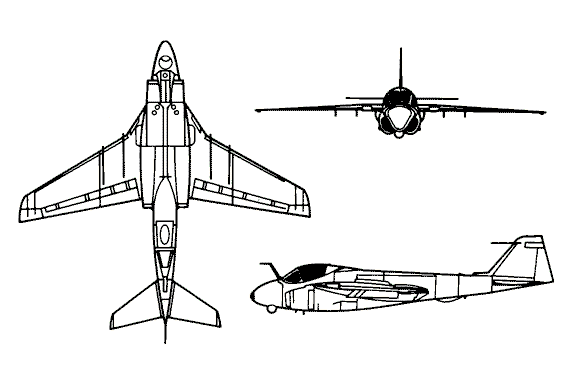 Drawing: A-6 Intruder (Grumman)