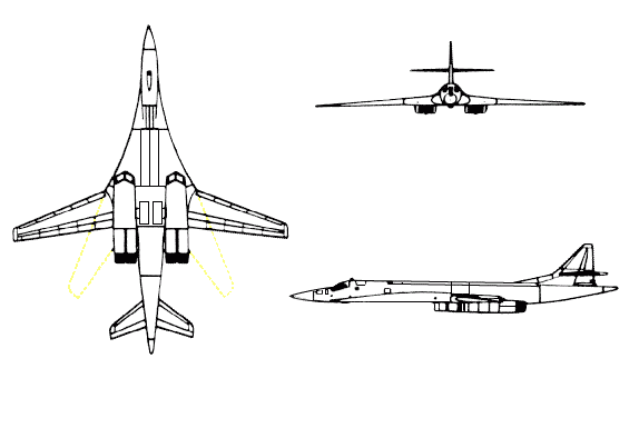 Drawing: Tu-160 Blackjack