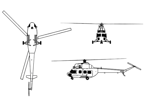 Drawing: Mi-2 Hoplite