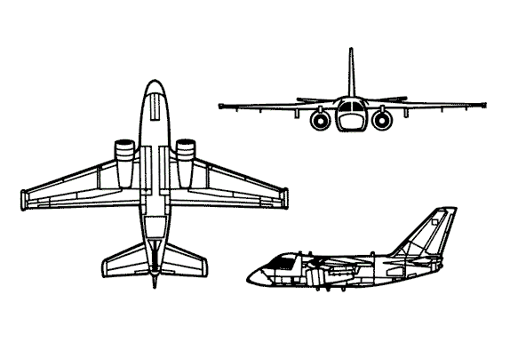 Drawing: S-3A Viking