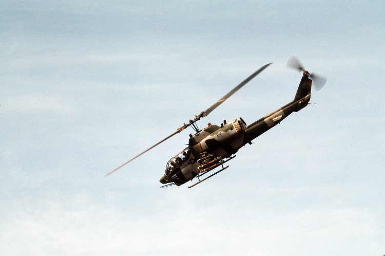 Image: U.S. Marines AH-1W Sea Cobra Helicopter