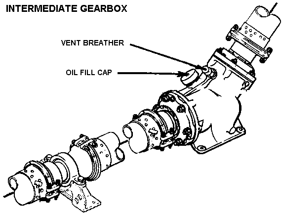 Drawing: 42 degree gearbox